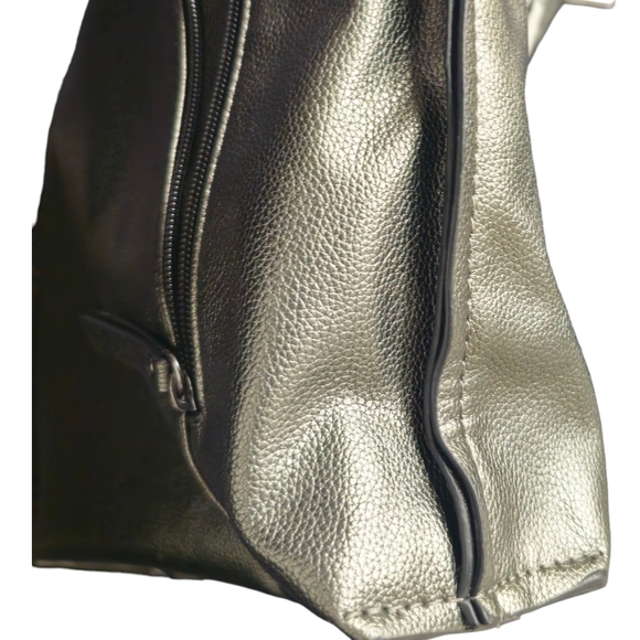 Joe's Jeans Miley Tote Metallic Green - Picture 10 of 13